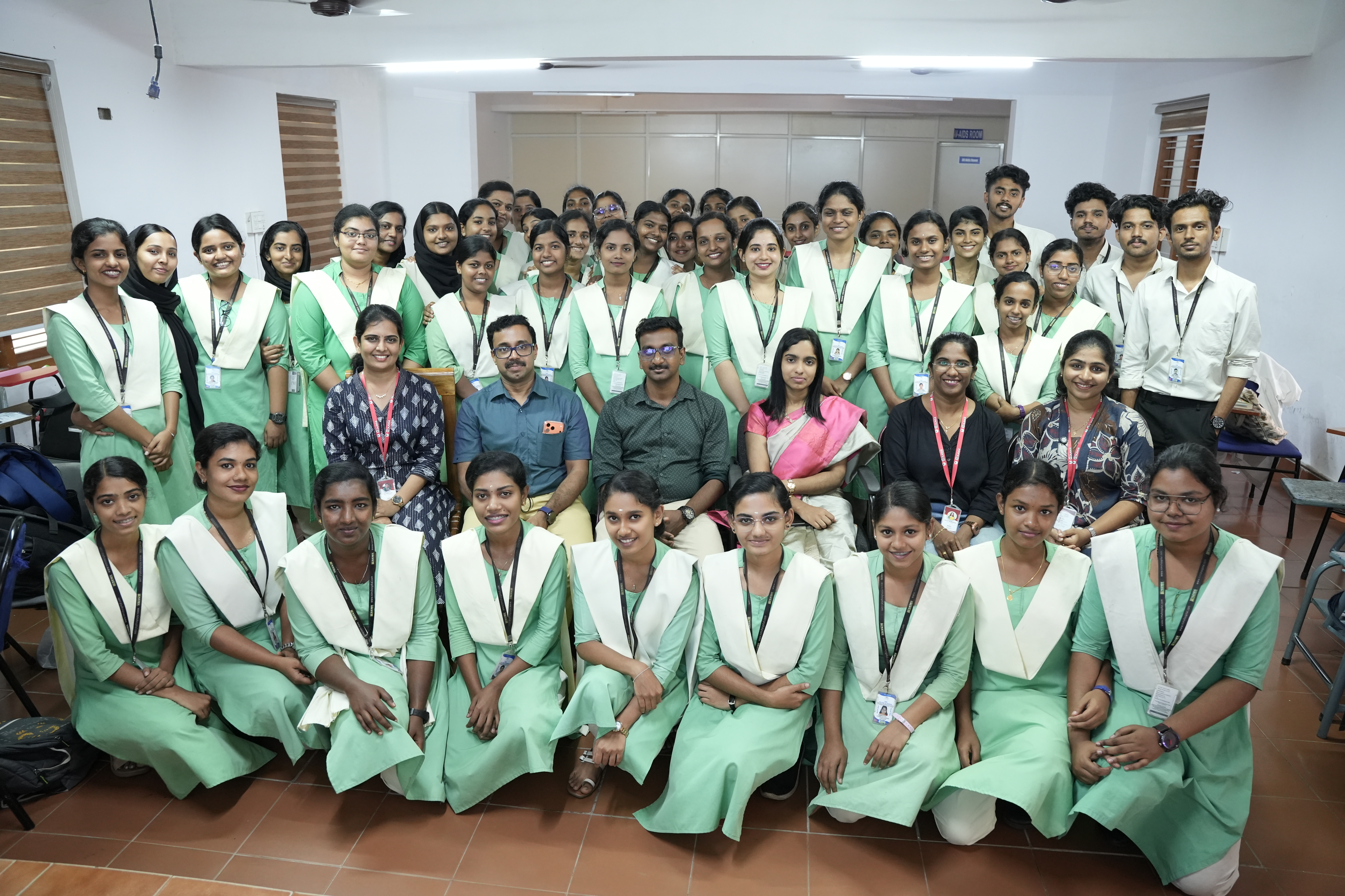 Wide shot of students and faculty during the EduPath 2026 orientation program