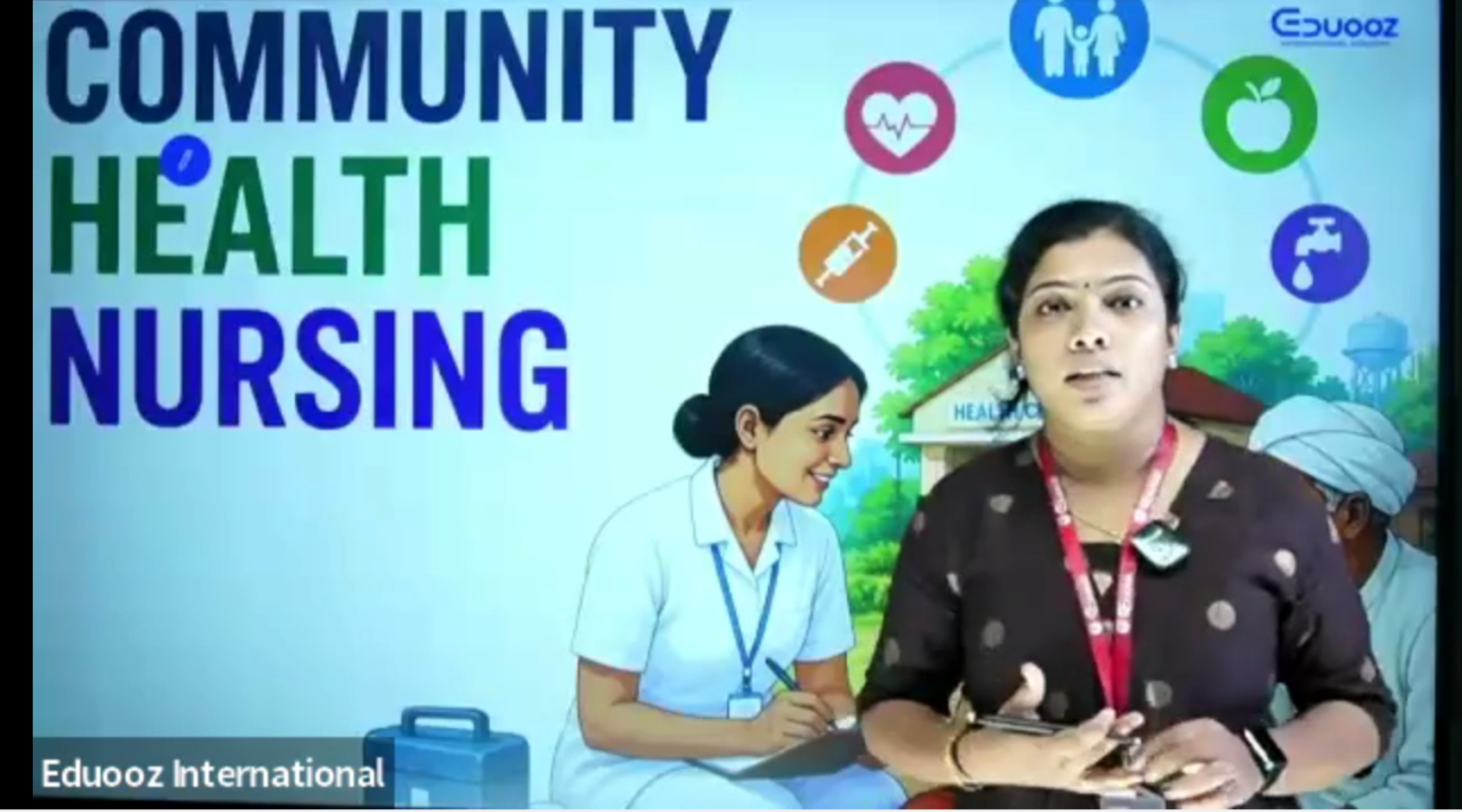 Lecture slide on community health nursing practices