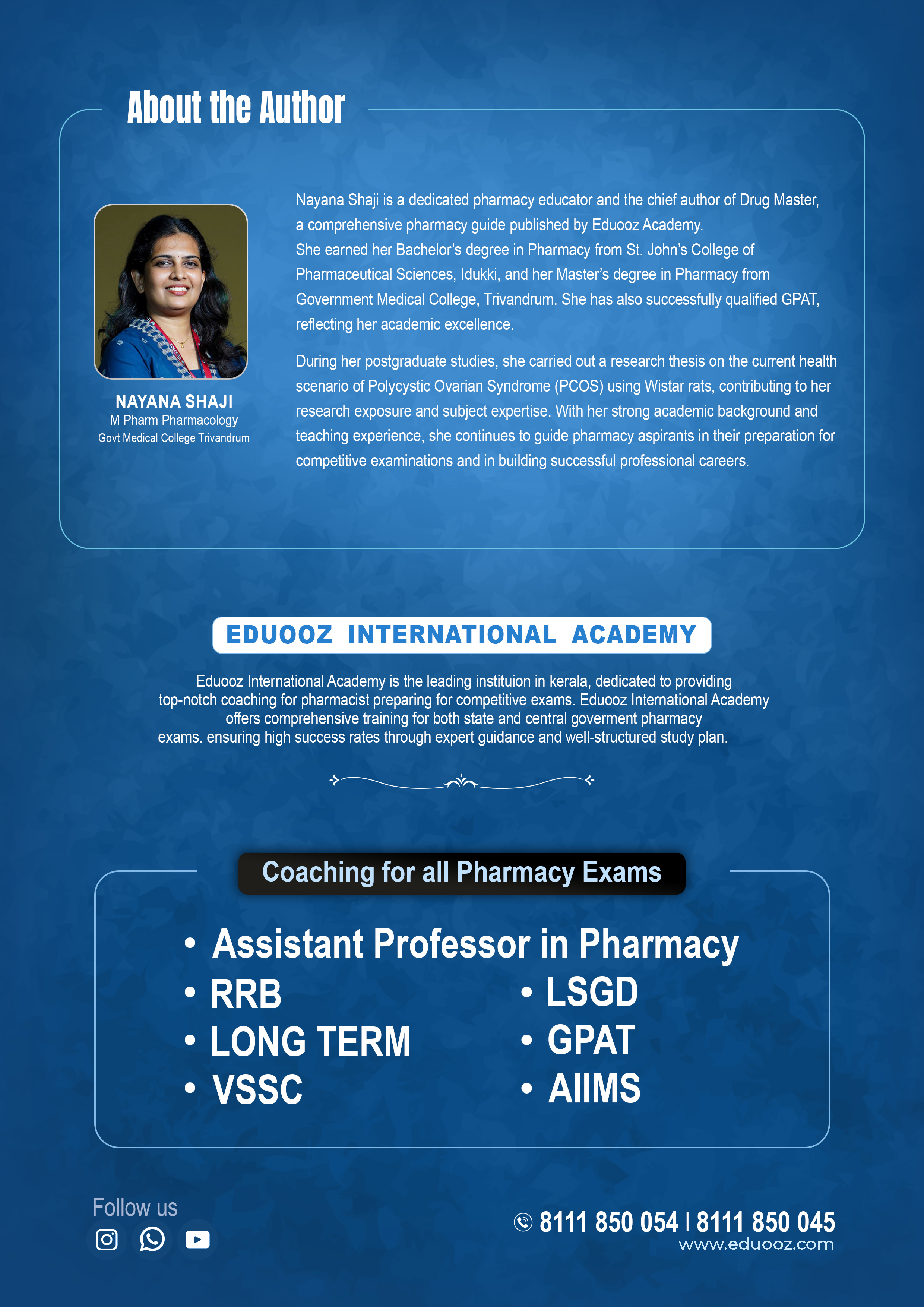 Pharmacy Drug Master Part 1 back cover