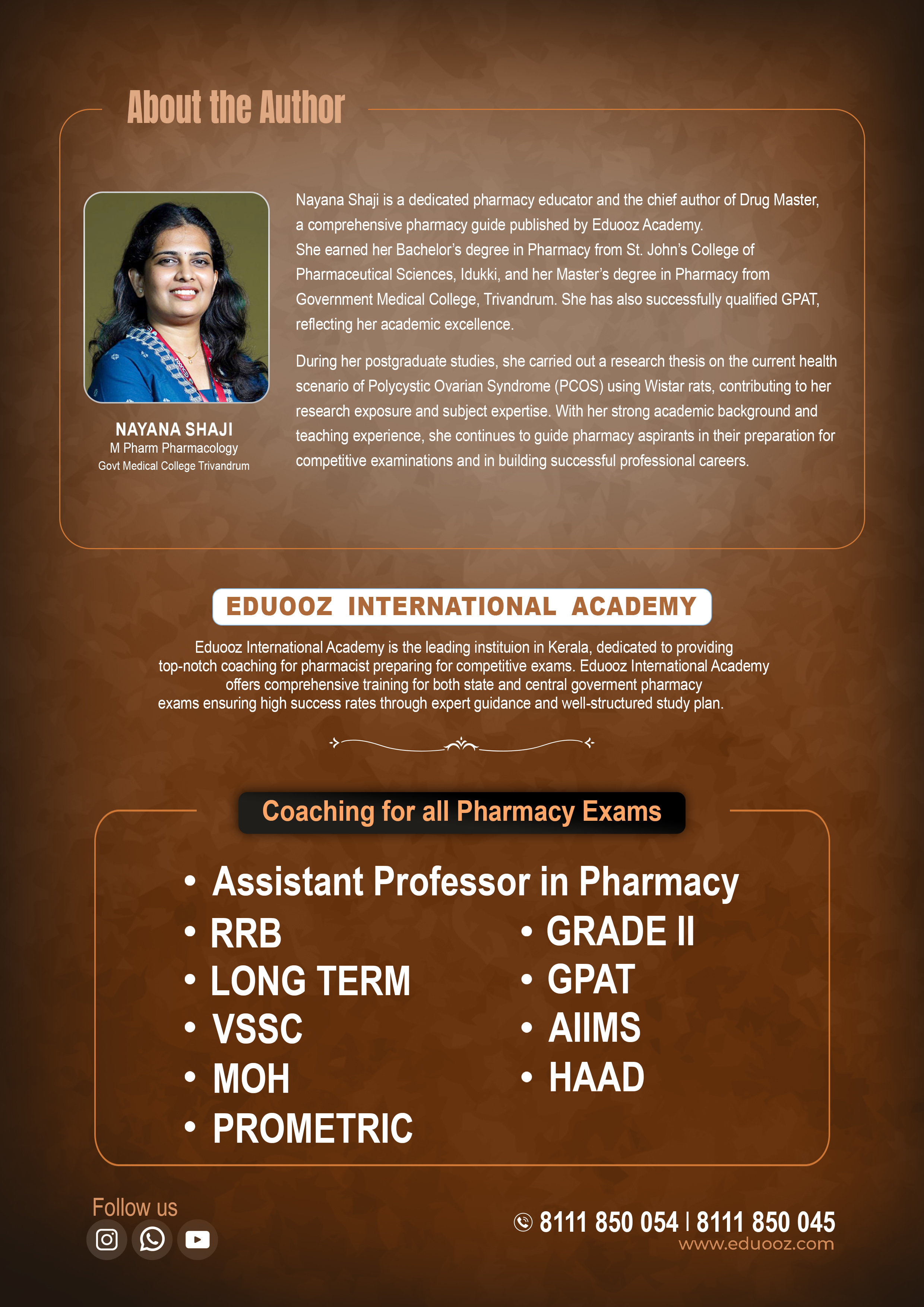 Pharmacy Drug Master Part 3 back cover
